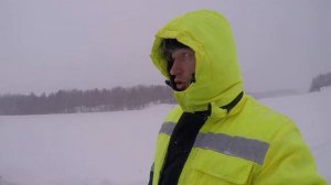 НА НОЧЬ с ПАЛАТКОЙ на ЛЬДУ. Рыбалка в КАРЕЛИИ.