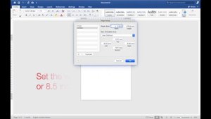Creating a Custom Paper Size in Microsoft Word in Mac (2022)