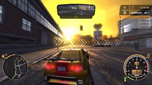 NFS Most Wanted 2005 | Lexus IS 300 Backlist 13~Vic (Full Episode) смотреть онлайн