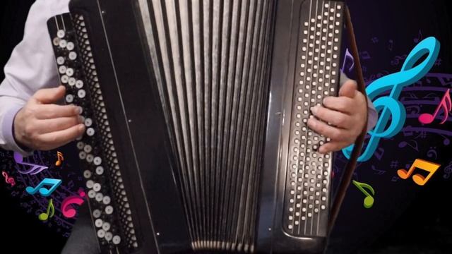 106 Вальс из к-ф 'Любовь и голуби'. Игра на баяне. Любимые мелодии..mp4