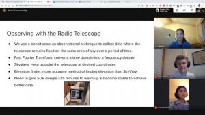 SJAA ONLINE  Astronomy Talk  A low cost radio telescope project by Saratoga HS Astro