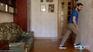 Растяжка икроножной и камбаловидной мышцы перед ходьбой