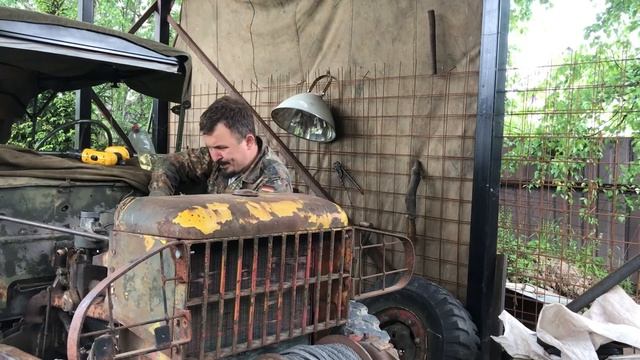 Двигатель Dodge WC57. Запуск смотреть онлайн