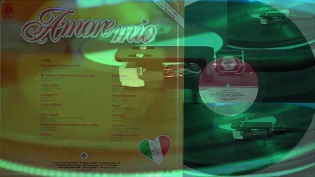 Prima notte d'amore (Enlaces sur le sable) - Al Bano & Romina Power 1981 Vinyl Disk 4K Italy Pop