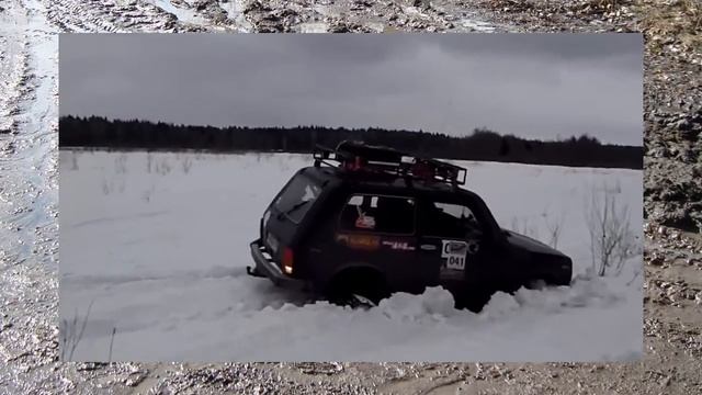 #183. Нива на гусеницах застряла в снегу [АВТО 4x4] смотреть онлайн