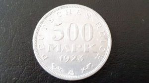 Deutsches Reich 500 Marks - 1923