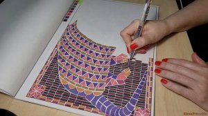 Гелевые ручки Morandi Shands ОБЗОР и ТЕСТИРОВАНИЕ Раскрашиваю картинку гелевыми ручками
