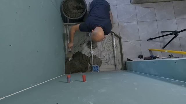Душевой поддон своими руками за 5 минут.