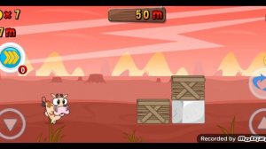 Играю в Run Cow Run Беги Коровка