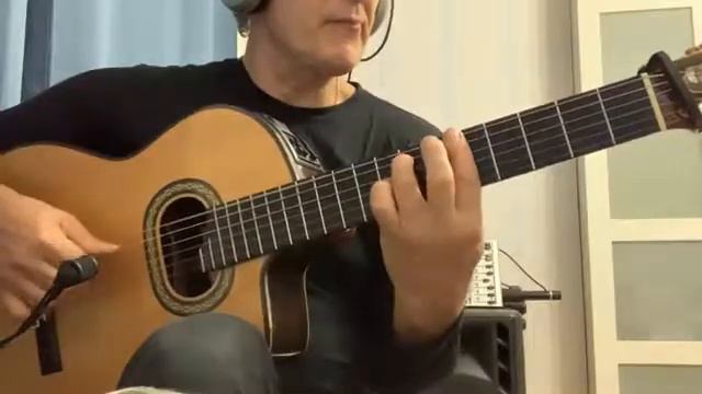 Под небом Парижа гитара Sous le ciel de Paris смотреть онлайн