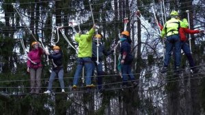 Что такое Рубикон? Высотные тренажеры на командообразование. Этапы Рубикона