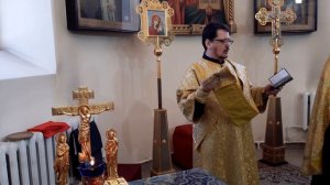 Великий прокимен  " Не отврати лица Твоего от отрока Твоего...". Протодиакон Константин Кузьминых.