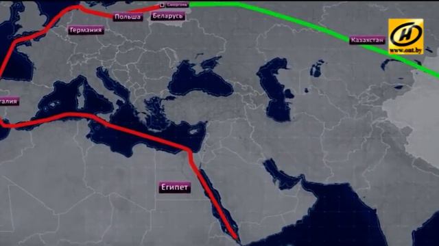 Первый контейнерный поезд с белорусской продукцией отправился в Китай смотреть онлайн