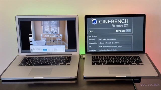 2014 Macbook Pro 15" i7 vs 2010 Macbook Pro 15" i7 performance Comparison