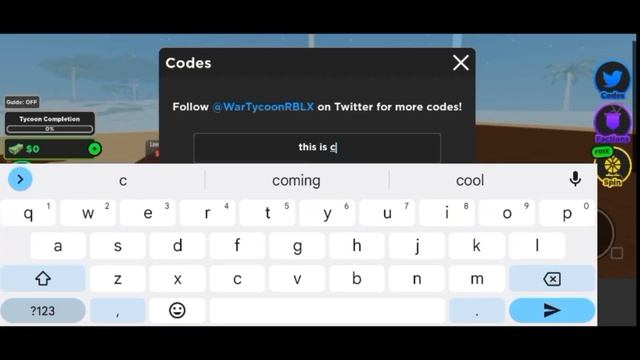 ⚠️JUNE CODES⚠️ WAR TYCOON CODES 2023 - WAR TYCOON CODES - ROBLOX WAR TYCOON CODES смотреть онлайн