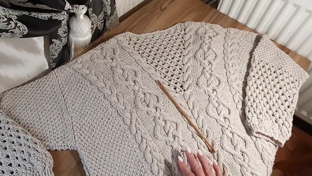 Кардиган из хлопка. Вступление. Описание процесса вязания. Будет ли МК?
