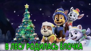 В ЛЕСУ РОДИЛАСЬ ЁЛОЧКА ЩЕНЯЧИЙ ПАТРУЛЬ ПЕСНЯ КЛИП В ЛЕСУ РОДИЛАСЬ ЁЛОЧКА