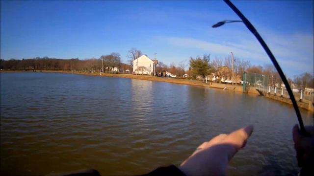 Fishing Manalapan Lake for the first time смотреть онлайн