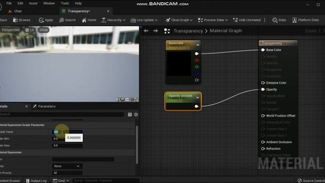 UE5 : Materials for beginners in Unreal Engine5- 5 -Opacity & Transparency смотреть онлайн