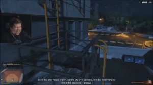 Алекс позитив и Олег Brain (стелс) лучший момент GTA 5 ONLINE Январь 2018 #353
