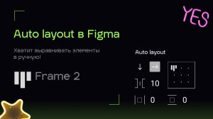 Auto layout Figma | Уроки по Фигме - авто лэйауты