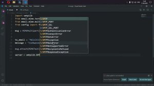 ОТПРАВКА СООБЩЕНИЙ НА ПОЧТУ | PYTHON | SMTPLIB