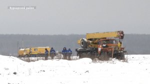 На месте взрыва газопровода в Вурнарском районе