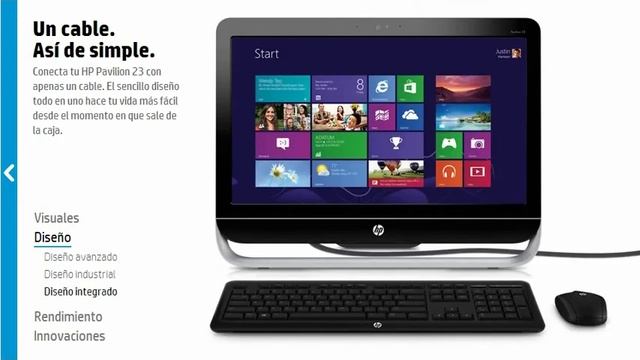 HP Pavilion 23 All-in-One Español mp4 смотреть онлайн