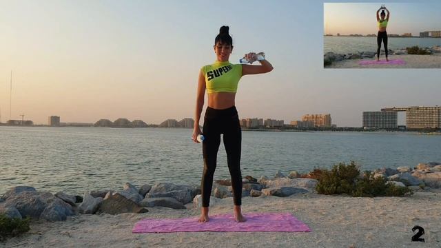 Приводим мышцы в тонус! Тренировка на верх ?? смотреть онлайн