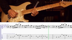 How to Play the Melody to Counting Stars by One Republic on Guitar with TAB