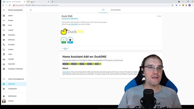 Accès Home Assistant de l'extérieur avec DuckDNS, Https, auth. multi-facteur etc смотреть онлайн