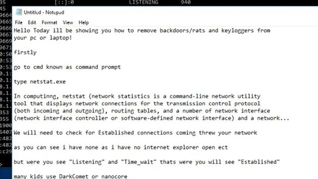 How to remove Rats,Viruses,Keyloggers and backdoors смотреть онлайн