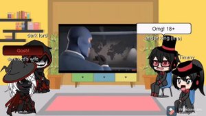 Gacha Life Reacts to Team fortress 2 Meet The Spy