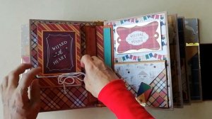 Álbum y maleta de scrapbooking Harry Potter