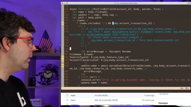Live Coding at Work #5 (Node.js) Separating Real & Guest Auth, Refactoring