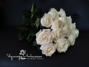 Роза из зефирного фоамирана