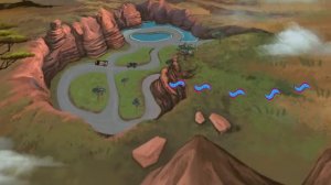 Карта в игре Мадагаскар 2