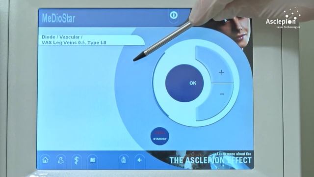 MeDioStar NeXT PRO - Trainingsvideo zur Gefäßbehandlung von Asclepion смотреть онлайн