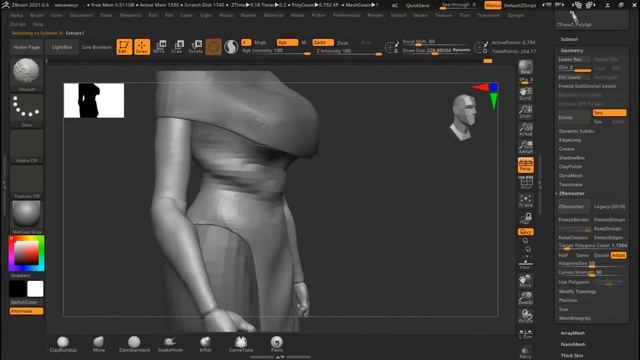 Скульптинг МЕХАНИКУСА в 3D | Warhammer 40000 в стиле АНИМЕ |  Zbrush/Blender