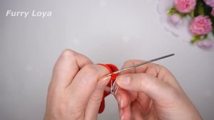 ?ВСЕ в восторге от КРАСОТИЩИ! Еле УСПЕВАЮ вязать?Куколка в красном крючком амигуруми. Часть 1