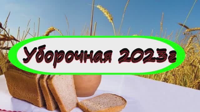 Уборочная 2023год