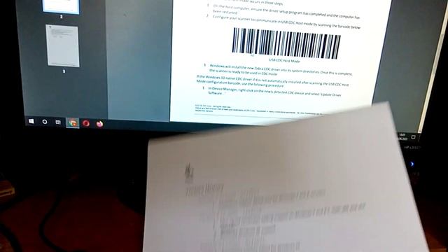 Настройка сканера штрих кода Symbol LS2208 смотреть онлайн