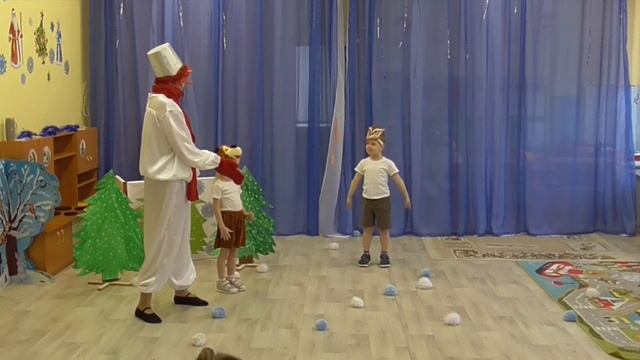 Сказка "Снеговик - почтовик" средняя группа "Малинки" смотреть онлайн