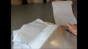 Построение выкройки кокетки.