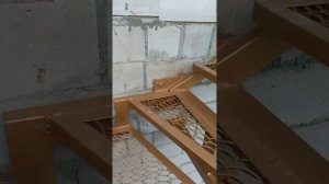 Уличная лестница на мансарду