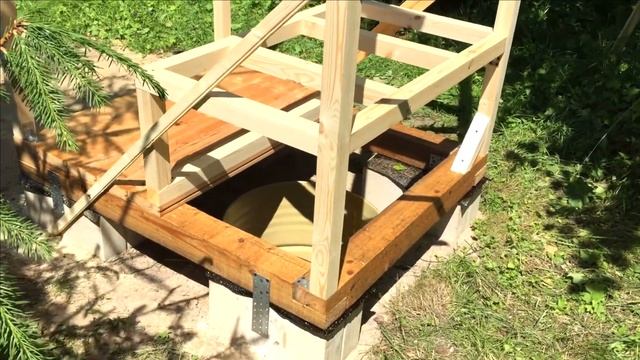 Дачный туалет своими руками