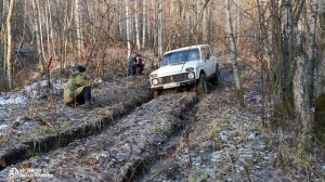 Купил ниву сток и сделал вездеход.avi