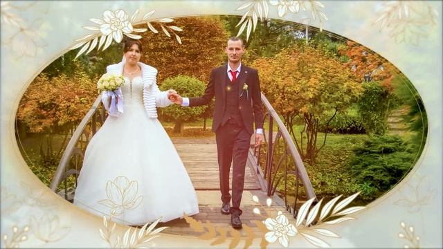 Слайдшоу - осенняя прогулка молодоженов, парк "КОНТИ". ФотоВидеоСтудия "ЭКСКЛЮЗИВ" Донецк, ДНР. смотреть онлайн