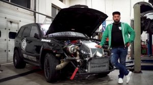 SRT8 на 1500 л.с! Быстрейший Внедорожник России!