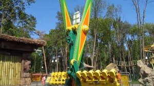 Аттракцион Super spin Парк Горького Харьков Super spin attraction Gorky Park Kharkov